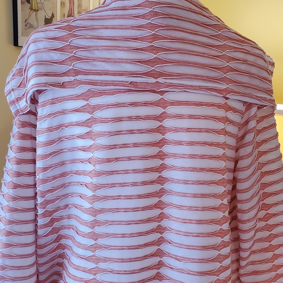 KAKTUS SWING JACKET, size medium, peach/white, excellent condition - Picture 9 of 12